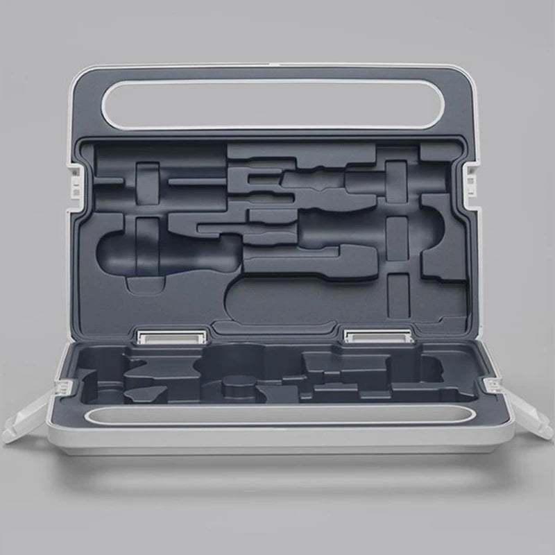 Complete Toolkits Household Multifunctional Organizer Kits Large Hard Case Tools Kit Maintenance Worker Metal Portable Toolkit
