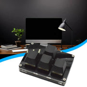 4 keys Mini Keypad Red Switch Programmable Gaming Mechanical Keyboard USB Custom Keyboard For PC Laptop D7L8