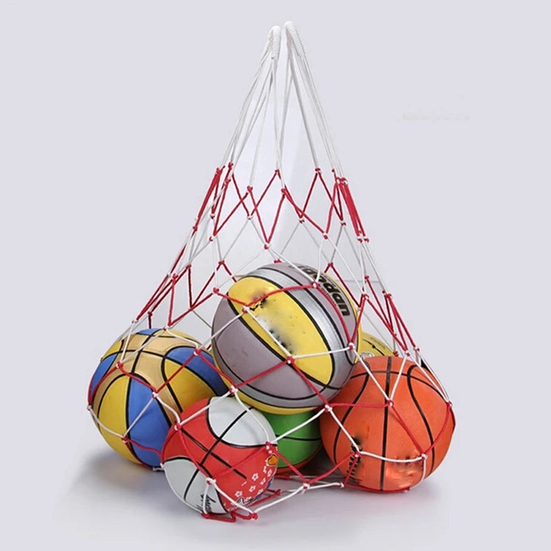 Sports Ball Transport Net Bag - Large Capacity Fashion Mesh Carrier For Soccer Baseball Volleyball Equipment