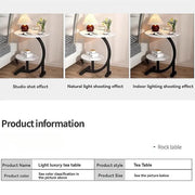 Sofa, Cabinets, Bedside Tables, Small Coffee Tables, Movable Small Side Tables, Leisure Small round Tables in the Living Room