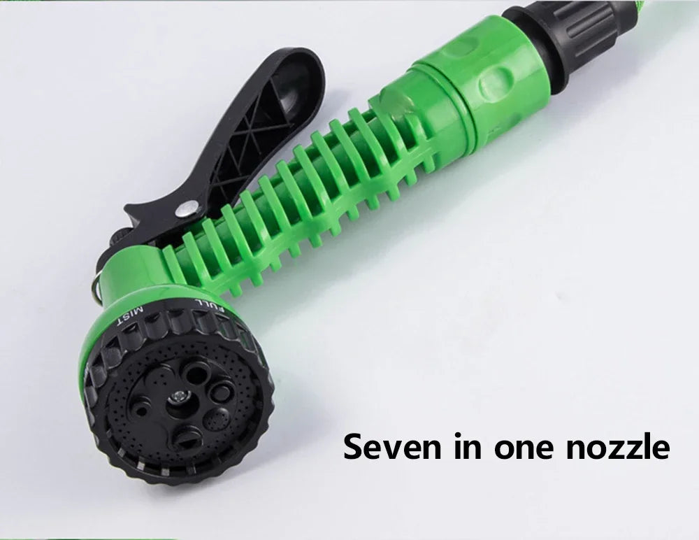 Garden Watering and Car Washing Magic Tool7High-Pressure Spray Gun Set with Foam Pot, Flexible Hose, Household Multi-Functional