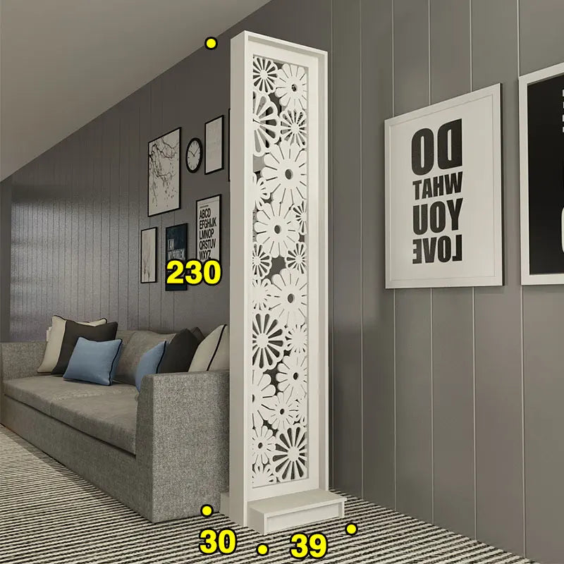 Living room screen simple modern fashion screen creative partition decorative cabinet simple living room room double-sided movem