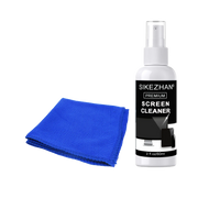 Streak-Free Screen Cleaner Spray Kit & Microfiber Cloth for Smart TV LCD LED OLED Monitor Laptop Tablet IPad Car Cleaning 60ml