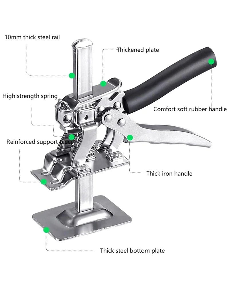 New Hand Lifting Tool Labor-Saving Arm Jack Door Panel Drywall Lifting Cabinet Board Lifter Tile Height Adjuster Elevator Tools