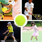 High Elasticity Training Entertainment Ball Tennis For Competition Training Exercises Elastic Fiber Rubber Outdoor Tennis Ball