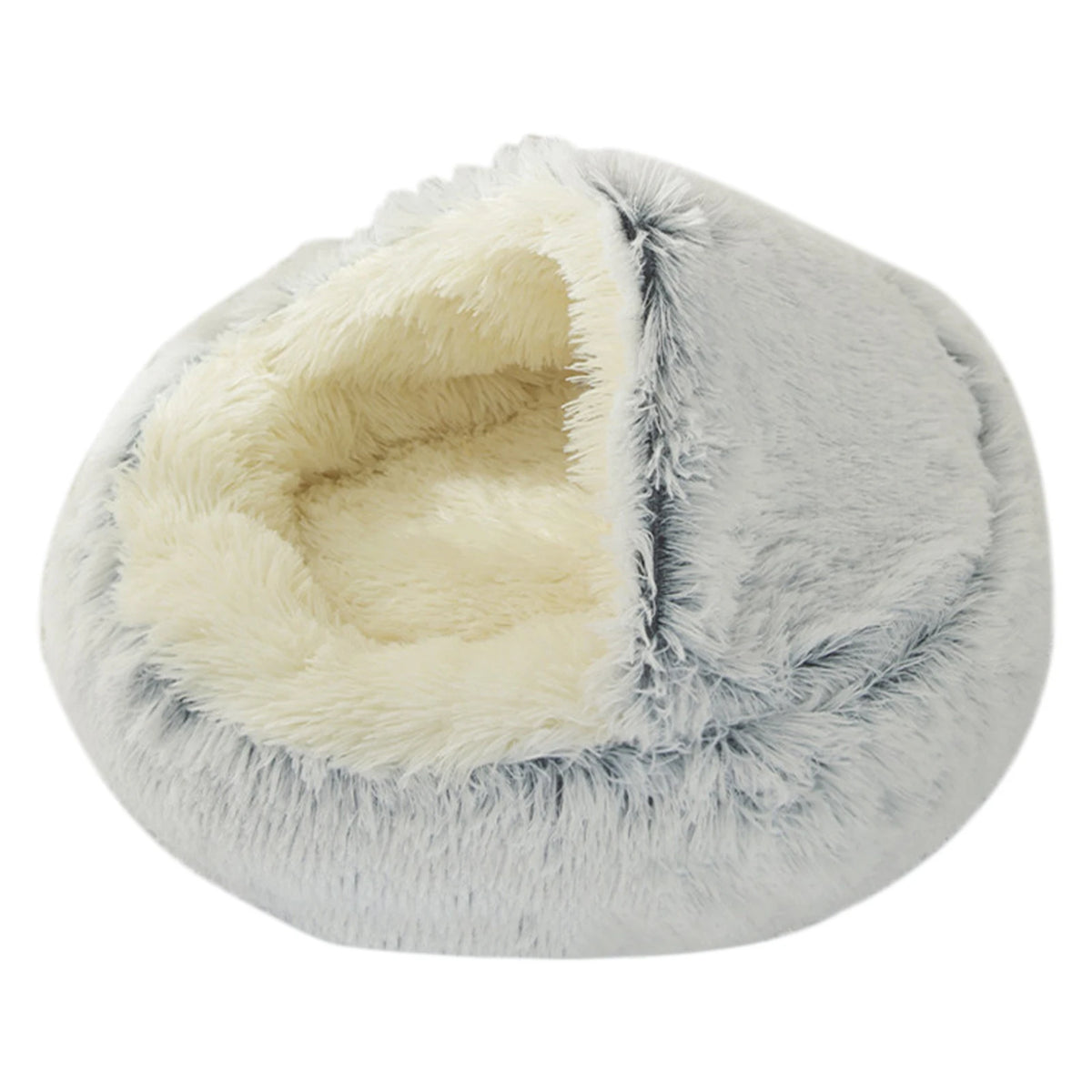 Cat Bed for Deep Sleep  Plush and Warm  Cat Cave Comfortable and Supportive  Easy to Clean  Non-slip Bottom  Suitable for Small