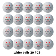 New Huieson 3 Star 20~100 PCS ABS 40+ Material Professional Table Tennis Balls TTF Table Tennis Ping Pong Balls For Competition