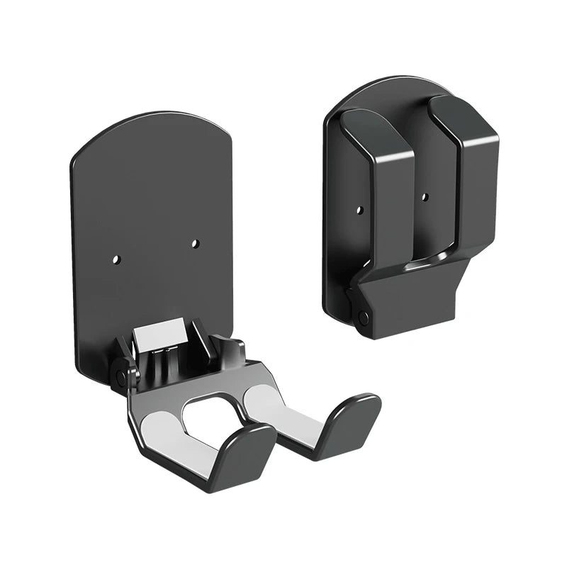 Wall Mounted Gaming Headset And Controller Bracket Base - No Punching Easy Install Storage Rack for Game Accessories