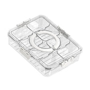 Multi Compartment Food Storage Container Keeps Fruits and Veggies Organized Ideal for Meal Prep and Refrigerator Storage