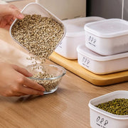 Large Capacity Food Storage Box Useful Plastic Moisture-proof Vegetables Food Container Fresh-keeping Fridge Organizer