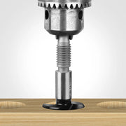 A Set of 10 Woodworking Hole-Making Tools Including Threaded Enlarging Drills and Extended Woodworking Hole-Making Drill Bits