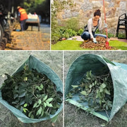 Garden Waste Bag Large Capacity for Yard Leaf and Debris Collection Green Leaf Leaves Garbage Bags