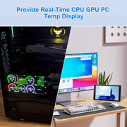 Gaming Monitor 7 Inch FHD Touch Potable Monitor 1920x1080 IPS Raspberry Pi Orange Pi Pocket PC Monitor Wisecoco LCD Monitor