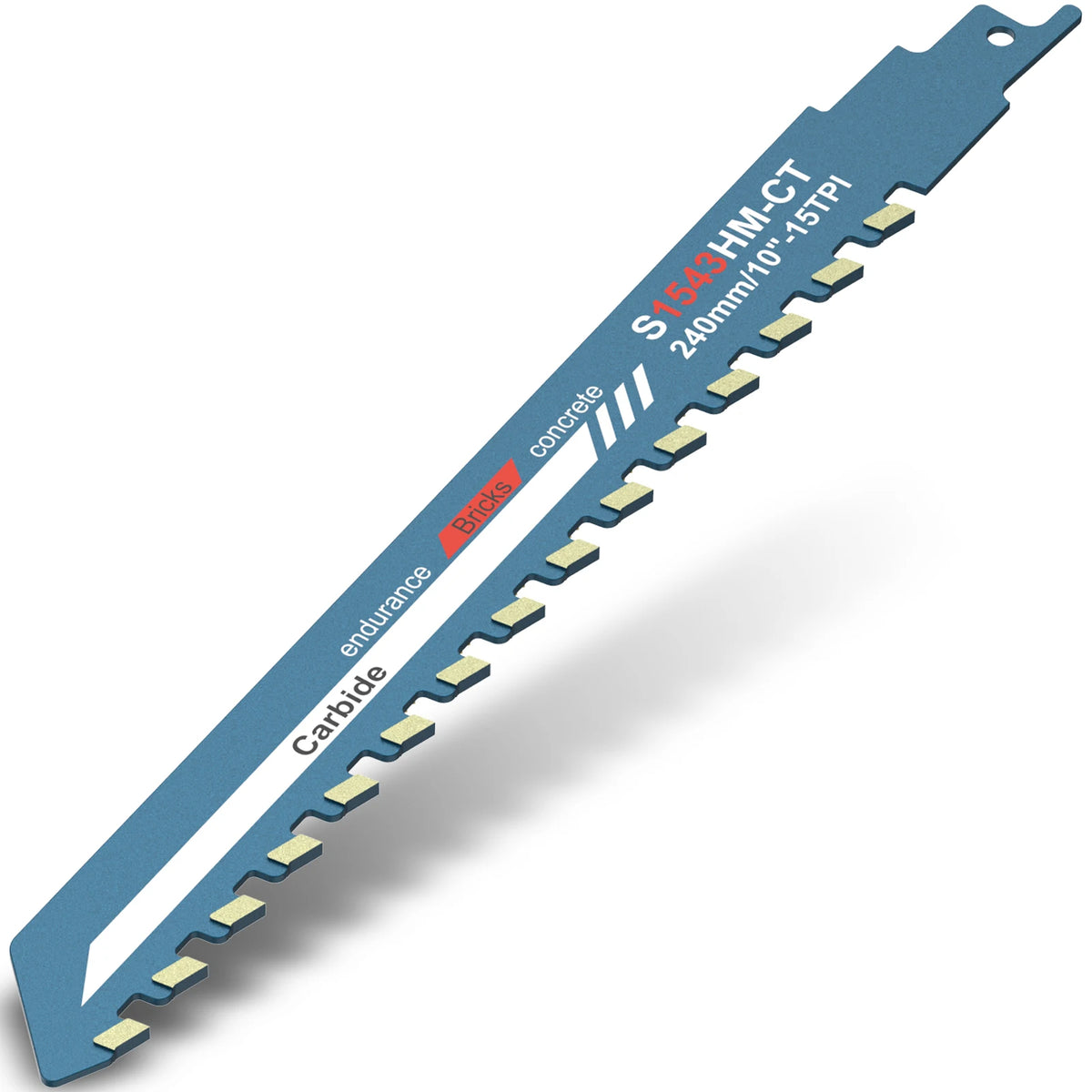 Demolition Masonry Reciprocating Saw Blade Hard Alloy Blade for Cutting Brick, Wood, Metal, PVC Tube, Porous Concrete, Hand Tool