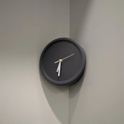 Living Room Silent Wall Clocks Simple Non-Ticking Punch-Free Corner Wall Clock Bedroom Technology Luxury Art Home Decoration