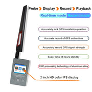 Professional GPS Tracker Finder Anti Spy Hidden Camera Mini Camera Bug Finder Lens GSM Wiretap Sound Signal Spy Devices Detector