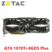 GPU Video Cards NVIDIA GeForce GTX1070 GTX1070Ti Graphics Card Desktop PC Computer Game VGA ZOTAC GTX 1070 Ti 1070Ti 8GB Gaming