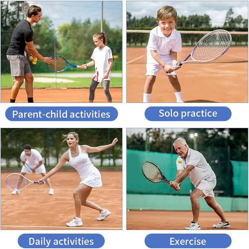 Tennis Training Ball Tennis Trainer Professional Training Primary Tool Exercise Self Study Rebound Ball Indoor Tennis Exercise