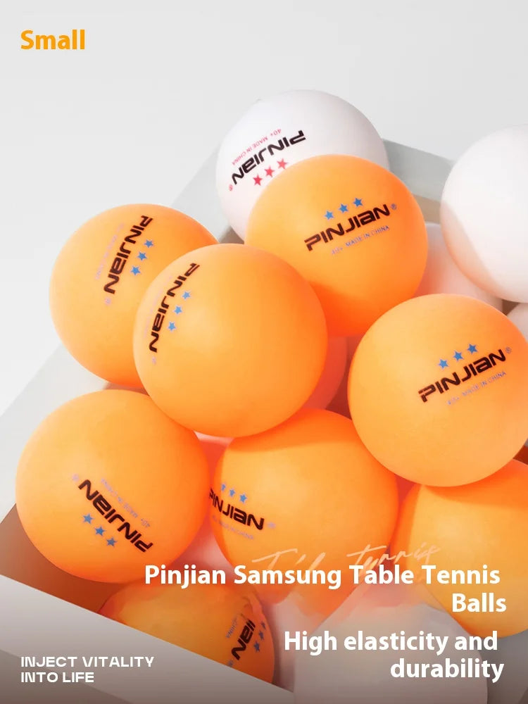 6-Pack 10-Pack 60-Pack Professional Table Tennis Balls for Training And Competition Indoor & Outdoor Sports Equipment