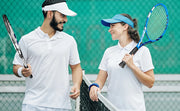 Tennis Rackets for Adults, Pre-Strung 27 Inch Tennis Racquets-2 Player Tennis Racket Set with 3 Balls,2 Grips, 2 Vibration Dampe