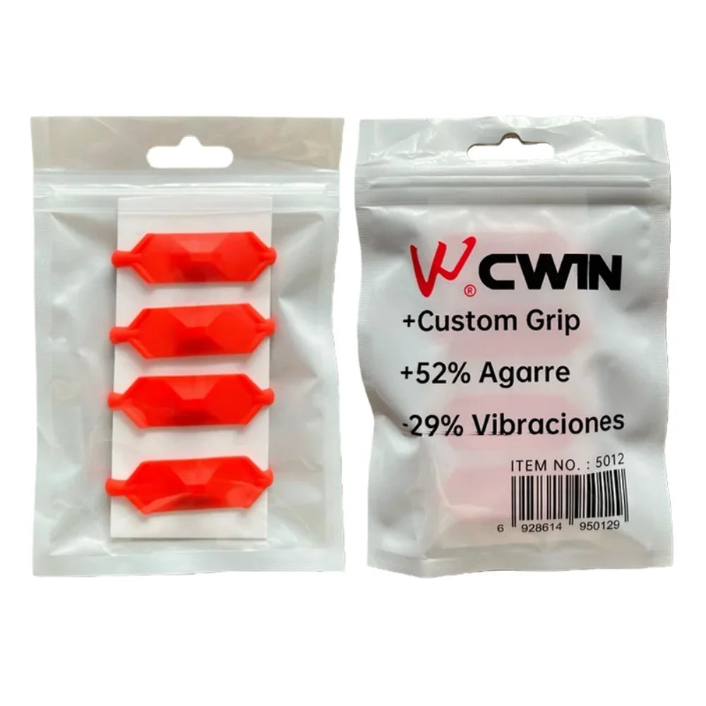 Tennis Racket Grip Sleeve， 52% Enhanced Non-Slip Grip,29% Vibration Reduction,Durable Material for Optimal Playing Experience