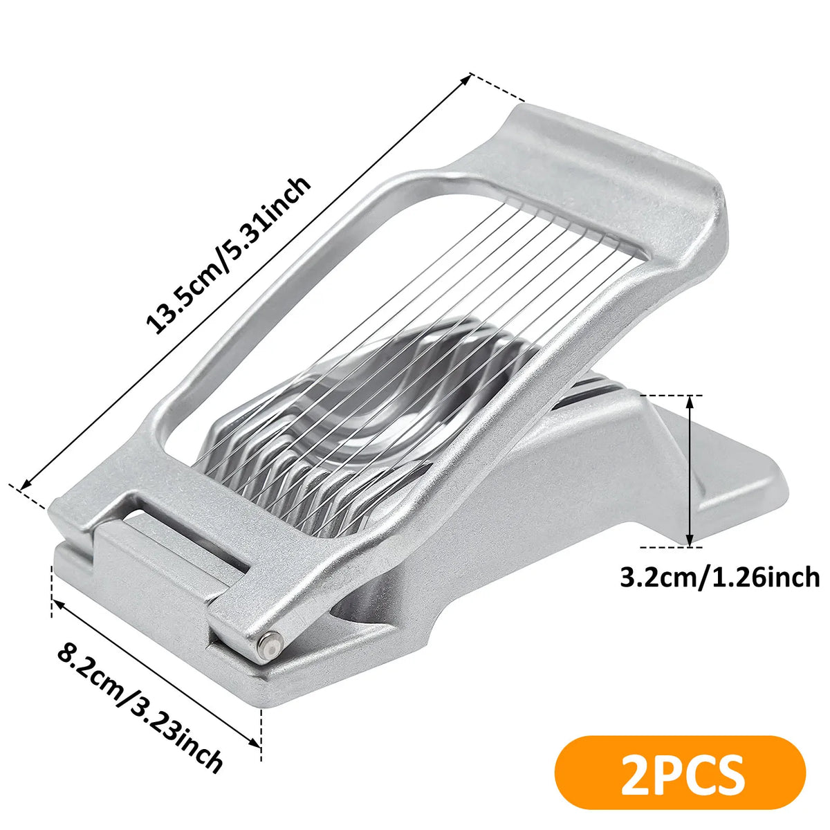 Kitchen Accessories Egg Slicers Chopper Stainless Steel Fruit Salad Cutter Egg Tools Manual Food Processors Kitchen Tool Gadgets