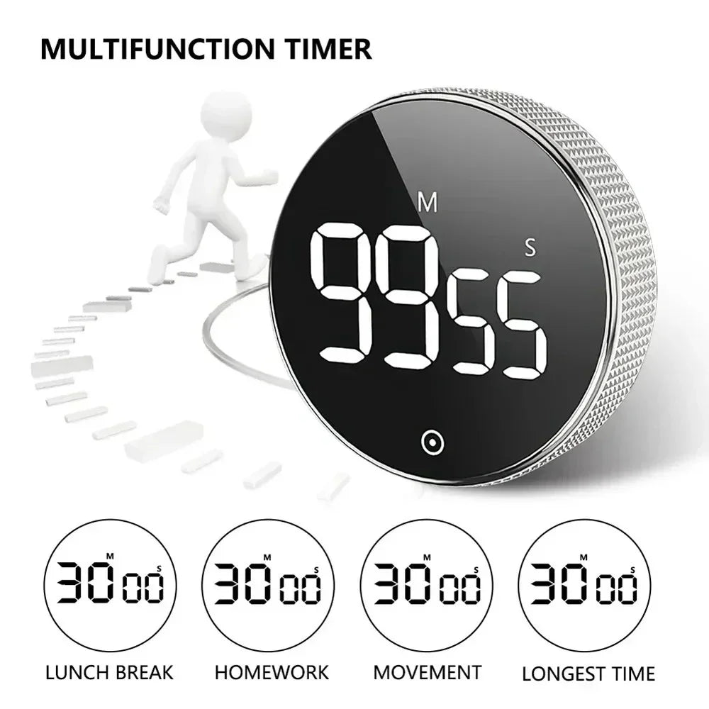 Kitchen Timer Manual Countdown Rotary Timer Mechanical Cooking Timer Cooking Shower Stopwatch Digital Timer
