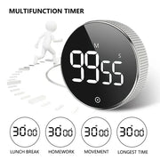Kitchen Timer Manual Countdown Rotary Timer Mechanical Cooking Timer Cooking Shower Stopwatch Digital Timer