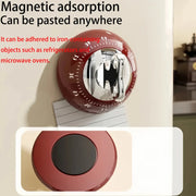 Kitchen Suction Timer,It Can Be Adsorbed Anywhere,Accurate Countdown,No Need for Batteries, A Great Helper for Kitchen Cooking