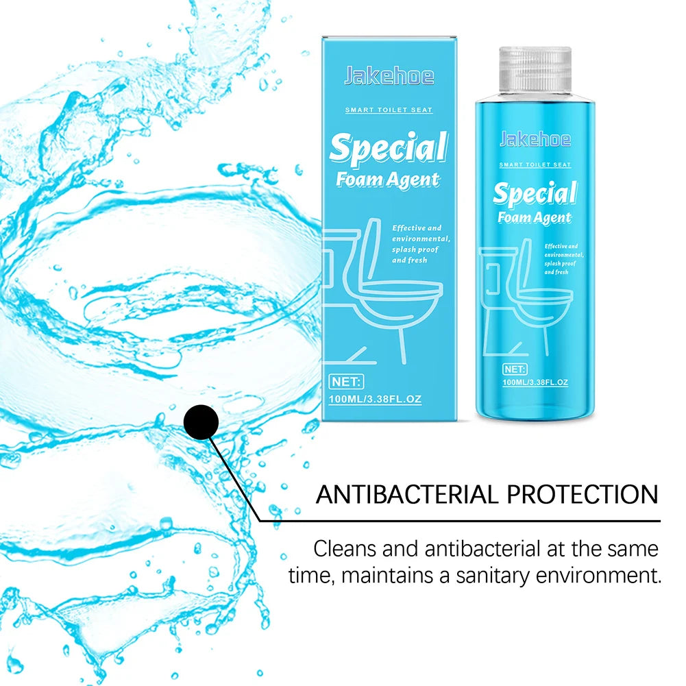 Smart Toilet Foam Cleaner Deep Descaling Stain Remover For Home Use