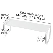 Kitchen Storage Rack under the Sink, Layered Shelf in the Cabinet, Countertop, Extendable Cabinet, Dish Storage Rack for Home Use