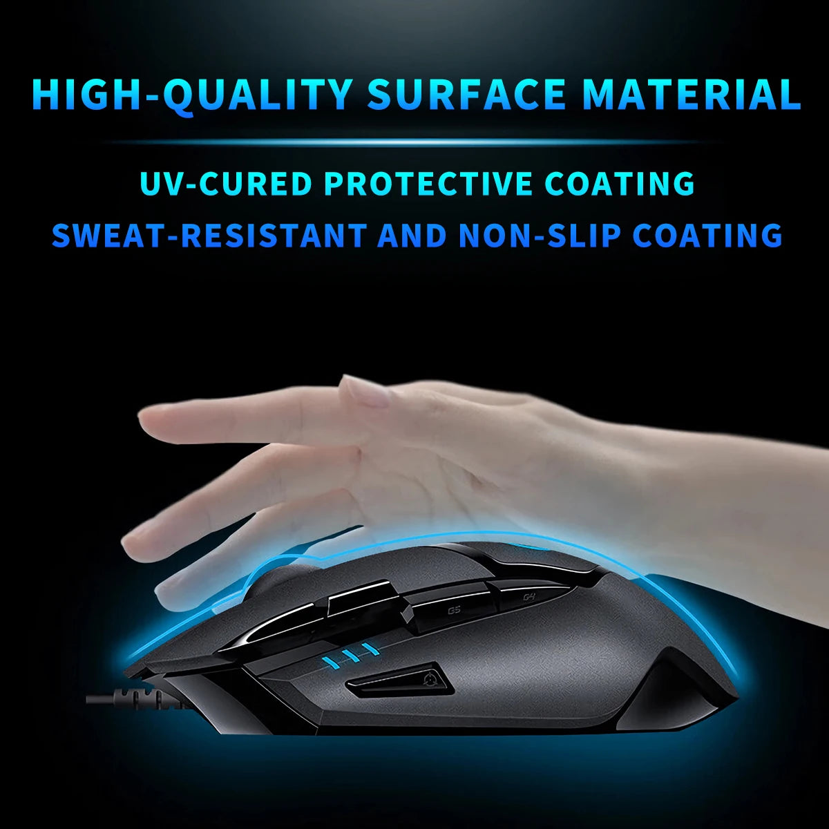 Logitech G402 Wired Mechanical Programmable Gaming Mouse for PC and Laptop Players (especially those playing PUBG)
