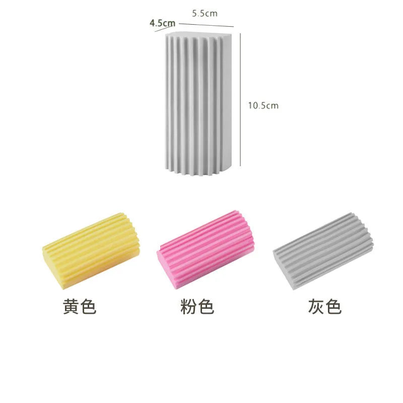 Water Removal Sponge Magic Scourer Cleaning Dusting Wet Duster Powder Cleaning Sponge for Home Car Kitchen Bathroom Scrub