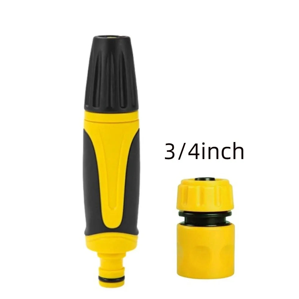 Gardening Tools Adjustable High Pressure Nozzle Portable Pipe Fittings Car Cleaning Tool Plastic Hose Nozzle Garden Irrigation