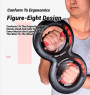 Hand Strength Grip Trainer Multifunction Forearm Force Fitness Springs Power Wrist Arm Exerciser Of 8 Shape Strengthener Equipme