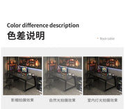 Gaming Desk, Carbon Fiber Computer Desk, Office Home Games, Desktop Desk