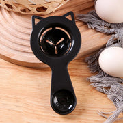 2-in-1 Perfect Kitchen Gadget Cute Cartoon Cat Egg Separator & Measuring Cup Easy Yolk & White Filter For Baking And Cooking,