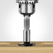 A Set of 10 Woodworking Hole-Making Tools Including Threaded Enlarging Drills and Extended Woodworking Hole-Making Drill Bits