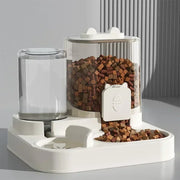 Cat feeder, dog cat basin with water dispenser bowl, dog food automatic circulation, cat food utensils, pet products universal