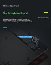 Eweadn GX330 Wired Keyboard Mouse Set Retro Punk ABS Keycaps Gaming Keyboard Mouse Headphones family Office PC Gamer Laptop Gift