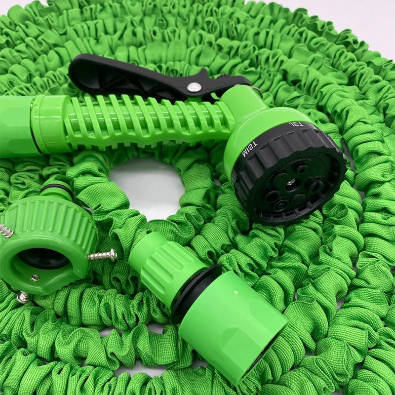 Garden Watering and Car Washing Magic Tool7High-Pressure Spray Gun Set with Foam Pot, Flexible Hose, Household Multi-Functional