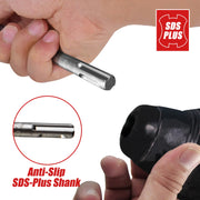 EZARC Masonry Drill Bit 5PC SDS-Plus Hammer Drill Bits 4-Cutter Carbide Tips for Reinforced Concrete, Masonry Marble Brick Tile