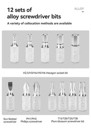 ROCKBROS Mini Ratchet Tool Set Ratchet Wrench Hand Tools Bicycle Mechanical Tools Aluminum Alloy Quick Release Ratchet Wrench