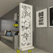 Living room screen simple modern fashion screen creative partition decorative cabinet simple living room room double-sided movem