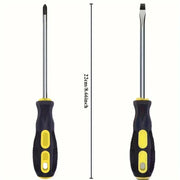 2-piece Screwdriver Set —— Made of Chrome Vanadium Steel, with Magnetic Tips and Non-slip Cushioned Grip Handles.