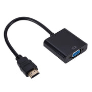 1080P HDMI-compatible To VGA Adapter Converter with Audio Power Supply for PS4 Desktop PC Laptop TV Monitor Projector Computer