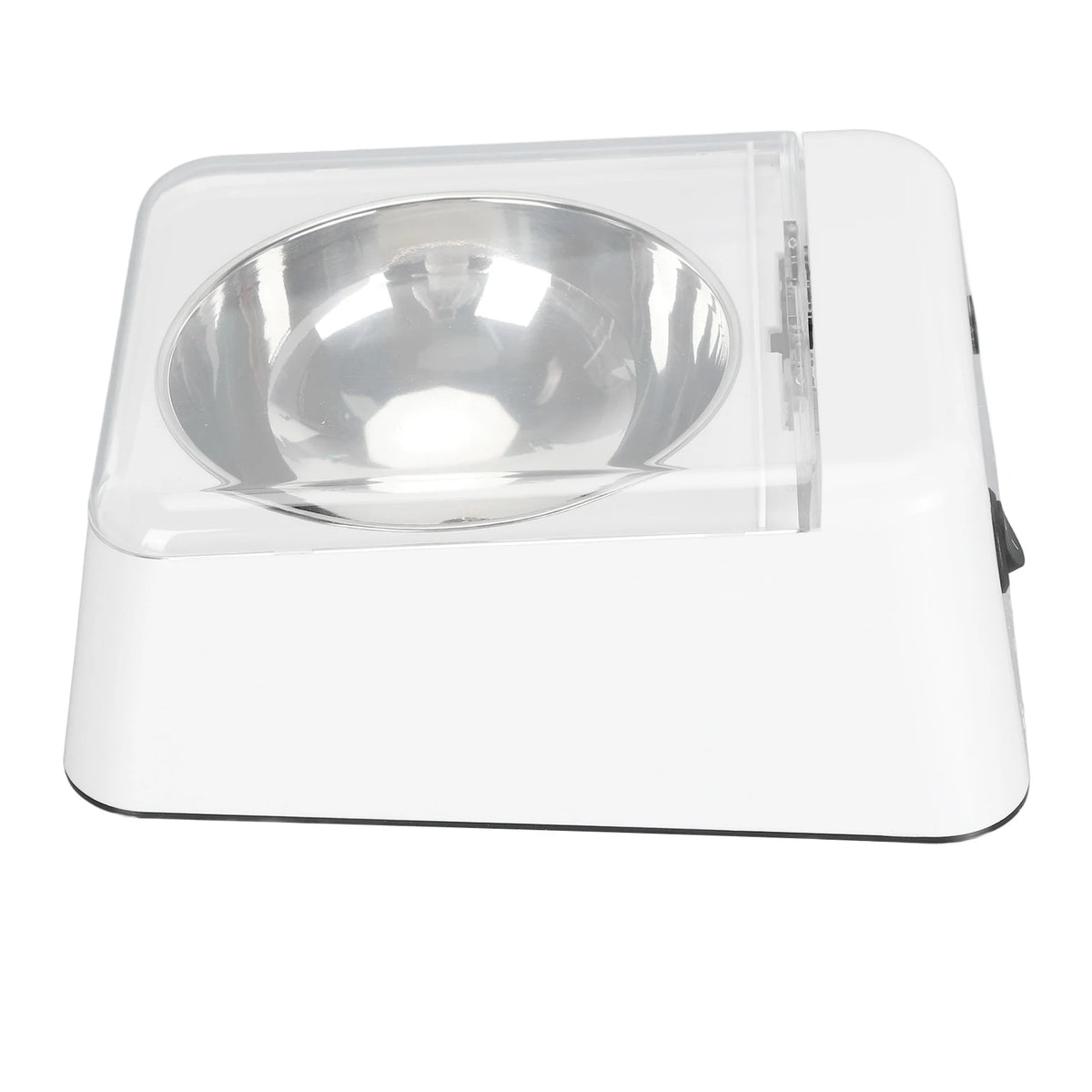 Automatic Cat Feeder with Infrared Sensor Cover Removable Bowl Battery Powered Intelligent Automatic Opening Lid Dog Feeder