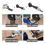Professional Angle Grinder Changed To Universal Treasure Multifunctional Tools of Cutting Polishing Shovelling Cleaning