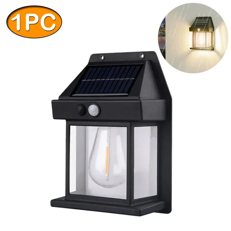 Powerful Outdoor Solar Lamp Garden Solar Powered Streetlight Outdoor Lights Waterproof Light Led Lighting External Decoration