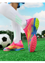 Men Women Soccer Shoes Society Professional Ultralight Cleats Indoor Football Shoes Training Outdoor Football Boots Resistant